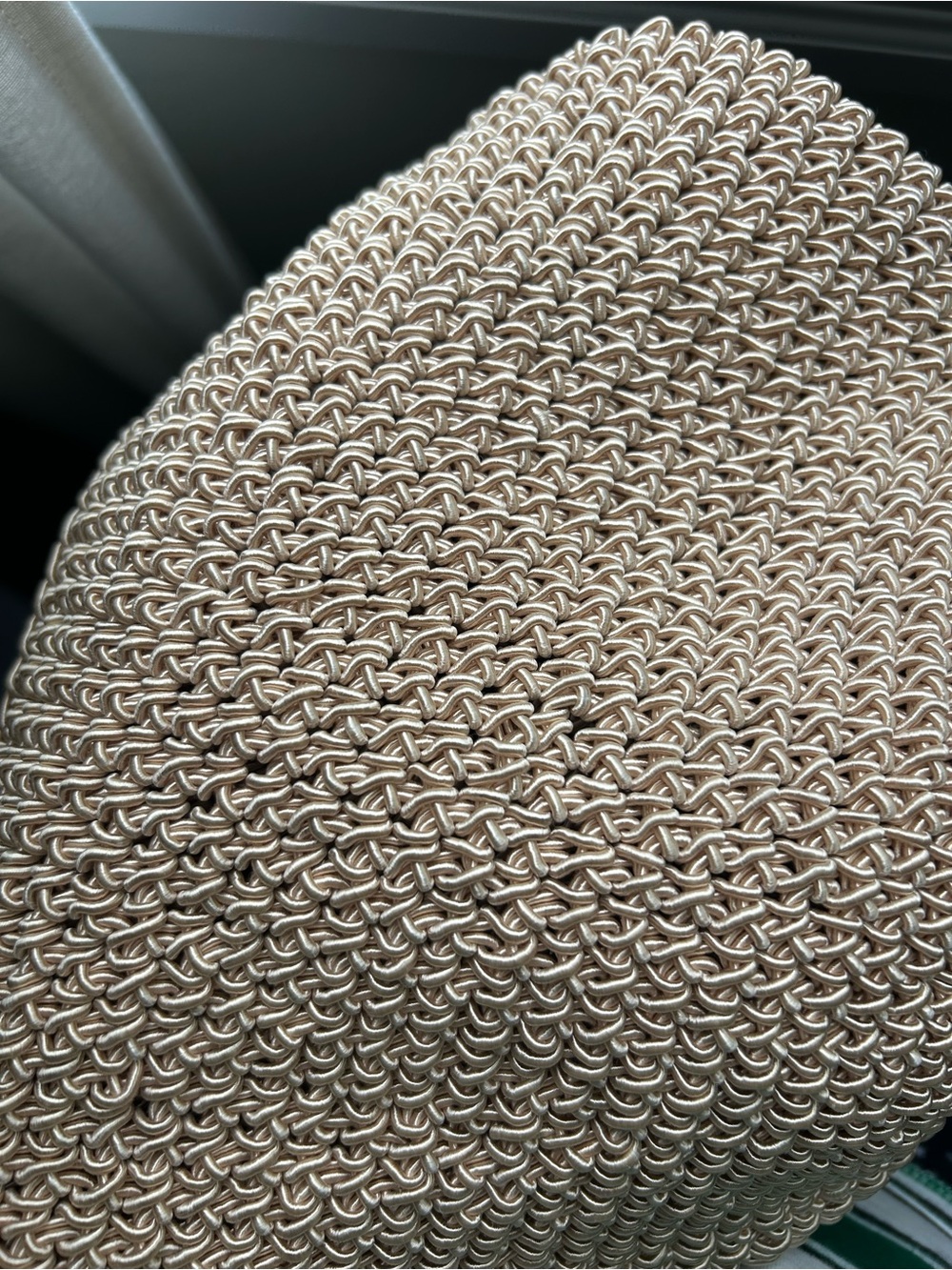 Club Monaco Handwoven Tote in Beige - Picture 4 of 5